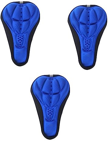 CORHAD 3St Memory-Sitzbezug Memory-Fahrradsattel Fahrradsattel für Kinder Elektrofahrräder Power-Sattel E-Bike Bike Accessories Bike Gadgets Memory-Fahrradsitzbezug Memory-Schabracke Blue