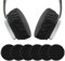 3Pairs Headphone Ear Covers, Sweat Mesh Headphone Covers for Ears, Washable Headphones Earpads, Stretchable Headphones Sweat Ear Cover Replacement for Gym Libraries Studying Gaming Aviation Racing