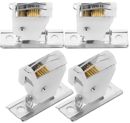 4 Pcs Bamboo Curtain Locks Durable Window Blind Stoppers Easy Installation Shade Hardware Cord Weights Repair Kits Accessories