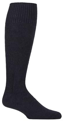SockShop Workforce Men’s Wool Knee High Socks 1 Pair Protective Boot Length Thick Warm Durable Cushioned Outdoor Workwear Layers for Cold Weather and Long Wear Comfort