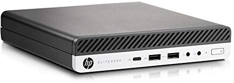 HP EliteDesk 800 G4 Desktop Mini Intel Six Core i7 8700T 256GB SSD Hard Drive 16GB Memoria Windows 11 Pro Desktop Computer Mini PC (ricondizionato)