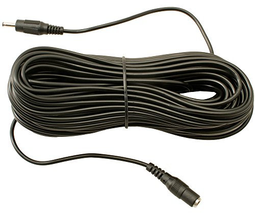 SpyCameraCCTV 20 Metre DC Power Extension Cable with 1.3mm/3.5mm Male Female Jack - Suitable for 8V Cameras