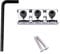 Musiclily 42mm Locking Nut Gitarren Klemmsattel für Floyd Rose Tremolo Bridge System E-Gitarre, Chrom