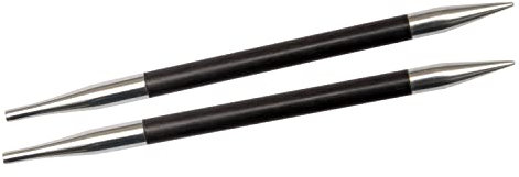 KnitPro 41301 austauschbare Rundstricknadel Karbonz, 3,0mm, Schwarz