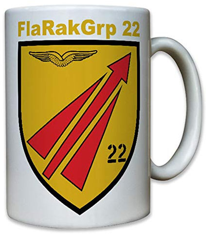 FlaRakGrp 22 Flugabwehrraketengruppe Rakete Bundeswehr Bw Nato - Tasse #8209