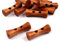 5 x Keilknopf Knebelknopf Knopf Holz 3,5 mm lang eiche *NEU*OVP*