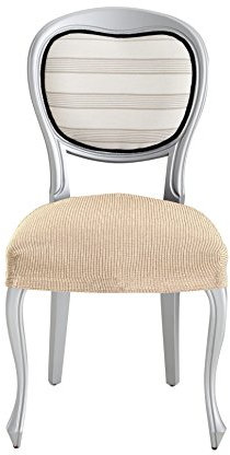 Eysa S25461 Housse de Chaise Polyester/Coton/Elastomère Beige 33 x 4 x 22 cm