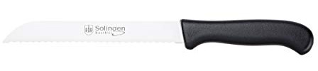 Friedrich Engels and Cie GmbH RÖR Basic Line Küchenmesser - Brotmesser mit Kunststoffgriff - rostfrei - Länge: ca. 30 cm - Made in Germany/Solingen