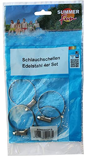 Schlauchschellen Edelstahl 4-er Set 30-45mm