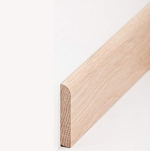 Plinthe et plintheOsnabrück 58 x 10 mm en bois massif