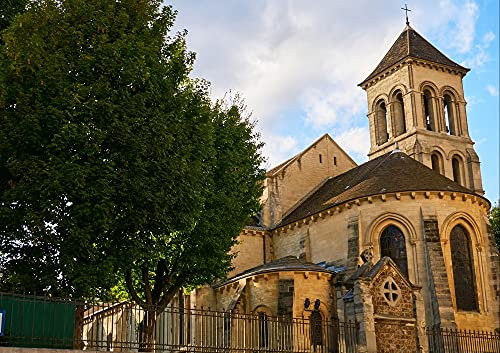 HANSEPUZZLE 66030 - Kirche Puzzle 130 Teile | Religion Puzzle mit hochwertiger Puzzle Aufbewahrung: Kartonbox und wiederverschließbarem Beutel | Puzzle-Maße: 28,7 x 20 cm