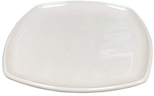 Acan Plato Llano Cuadrado con Bordes en Pico