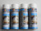 BLANC MAT Lot 4 Bombes Peinture en Aérosol 400ml Bois,Métal,Plastique,Autres