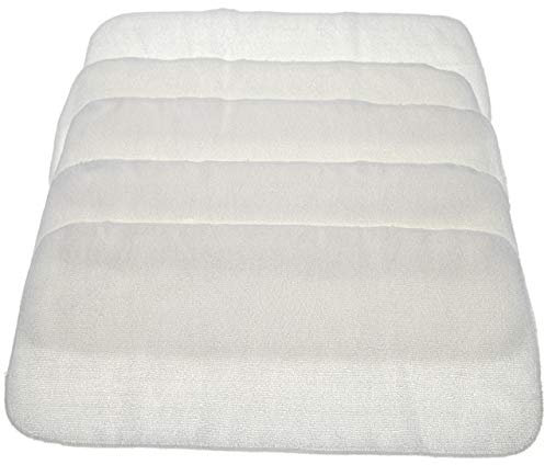 vhbw Set of 5 Cleaning Cloths (floor mop pad) replaces Kärcher 6.369-357.0 for Steam Cleaner, Steam Mop