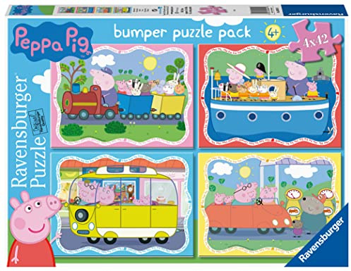 Ravensburger - Peppa Pig Puzzle 2D, Mehrfarbig, 06949 1