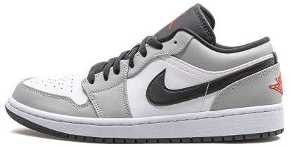 Nike Basketballschuhe für Herren, mehrfarbig, 43 EU, Rauchgrau hell, 43 EU