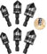 6 Piezas Broca para Carpintería, Chaflán Cortador, Broca Avellanadora, 90° HSS Juego de Brocas Avellanadoras, Broca Avellanadora de Biselado, para Taladrar y Biselar (12 mm, 16 mm, 19 mm)