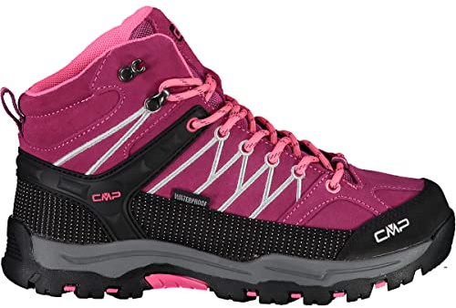 CMP Unisex Kinder Børn Rigel Mid Vandring Sko Wp Wanderschuh, Berry Pink Fluo, 39 EU