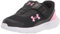 Under Armour Baskets Noir/Rose Fille Surge 3, 26 EU