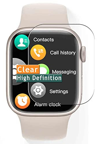 Vaxson 3 Stück Schutzfolie kompatibel mit IWO W17 1.9 Smart Watch smartwatch Display folie folien Displayschutzfolie ( nicht Panzer Schutz Glas folie SchutzGlas nicht PanzerGlas )