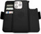 Dreem Fibonacci kompatibel mit iPhone 14 Pro Max Brieftaschen-Etui / 2-in-1 stoßfestes Etui und abnehmbares Folio aus veganem Leder, MagSafe-kompatibel, RFID-Schutz [Schwarz]