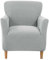 JHLD Kleine Sofabezug, Sesselbezug Jacquard Stretch Sofahusse Couchbezug Maschinenwaschbar Sofa Überwürfe Für Wohnzimmer Schlafzimmer-hellgrau-1 Stück