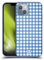Head Case Designs Blu Pattern Gingham Cover in Morbido Gel Compatibile con Apple iPhone 14