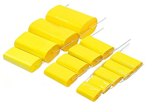 2PCS 250V Hochtöner Lautsprecher Frequenzteiler Crossover Non-Polarity Kondensator,1UF