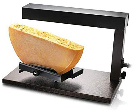Half Wheel Raclette Cheese Melter Machine,Cheese Heating Machine, Multi-Function Cheese Electric Oven Grill, Commercial Cheese Hot Melt Machine,Adjustable Temperature 750W,Heating Length 36cm