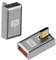 QIANRENON Lot de 2 adaptateurs USB C vers USB 3.1 OTG - 120 W - 10 Gbps - Fiche USB C vers prise USB 3.1 femelle à angle droit - Alliage Zn - LED - Pour téléphone Steam Deck Tablette, 2 pièces
