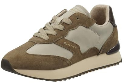 GANT FOOTWEAR Damen BEVINDA Sneaker, Desert br./Taupe, 40 EU