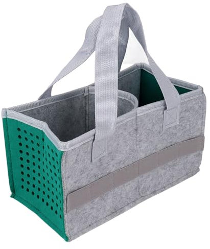 Tragbare Handtasche Für Toniebox-Starter-Set, Kompatibel Mit -Player-Starter-Set Tonies-Figuren, Aufbewahrungstasche aus Filzstoff Für Tonie-Starter Und Zubehör, cknick-Party-Reisetasche(Blau)