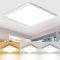 slochi 3Farben 3000/4500/6000K LED Deckenleuchte, Quadrat Deckenlampe Flach Ø42cm 36W 4000LM, Ultra Dünn LED Deckenleuchte für Schlafzimmer, Wohnzimmer, Bad, Balkon, Flur, Küche,Eingang