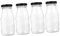 COLLBATH Botella De Leche con 250 Ml 4 Unidades Vidrio Jarra De Leche Refrigerador