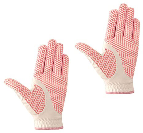 BESPORTBLE Ergonomischer Golfhandschuh Für Frauen Robuste Golfhandschuhe Finger Paar Damen-golfhandschuhe