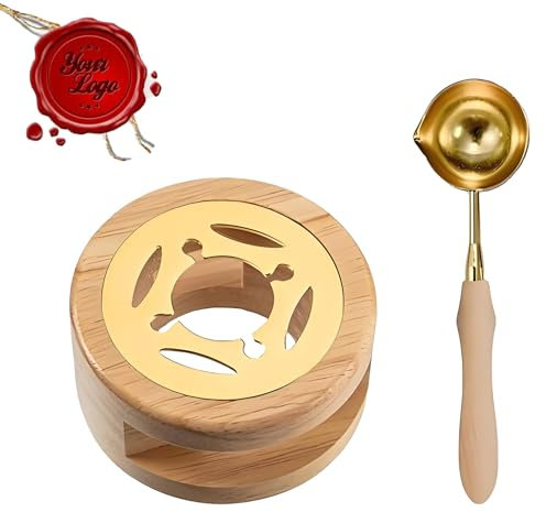 2 Stück Wachssiegelwärmer,Siegelwachs Set,Wachssiegel,Wachssiegel Set,Wachssiegel Wärmer,Wachssiegel Stempel,Für Versiegeln Von Umschlägen,Hochzeitseinladungen,Geschenkverpackungen