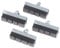 Hyuwdai 4 pieces of retro bicycle brake pads, caliper V-shaped brake pads