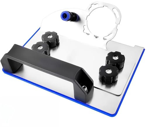 Angle 45 Support pour Degré Coupe Carrelage, Machine à Chanfreiner les Carreaux, Réglable pour Meuleuses Type 100, Accessoires pour Découpe Carreaux, pour Carreaux de Céramique et de Marbre
