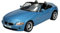 Welly Modell Auto Kompatibel mit BMW Z4 E85 Cabrio Offen Blau 2002-2008 ca 1/24 1:24 Metall Modell Auto Die Cast Neu im Kasten 22421