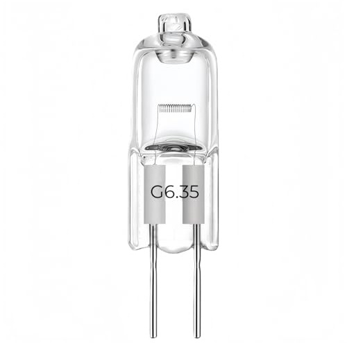 SNNYINZHE Halogenlampor G6.35 12v 24 V 220 V 110 V - Bright 20 w 30 w 50 w 70 w 100 W 150 W 200 W med varmt ljus 3000k-perfekt för ljuskrona och projektor, lampa utan skugga (110V-50W)