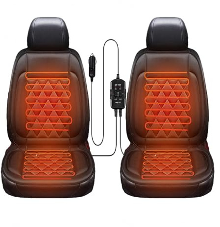 Wizvox Allgemein Professionell- 𝐬𝐢𝐭𝐳𝐡𝐞𝐢z𝐮𝐧𝐠 Auto Ergonomisch Einstellbar Geeignet für Alle Fahrzeugtypen Passt für die Meisten Autos,sitzheizungautoauflage