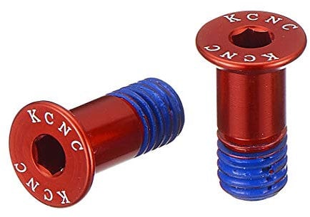 Schraubensatz für Schaltungsrädchen KCNC Aluminium Farbe Rot