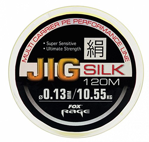 Fox Rage Jig Silk Schnur 120m, Durchmesser:0.10mm