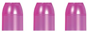 PerfectDarts L Style Back Balance Champagne Rings Pack of 3 PINK