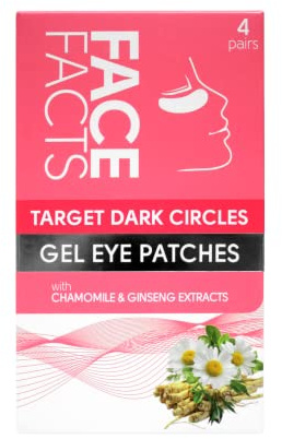 Pretty Gel Eye Patches 4 Treatments Target Dark Circles
