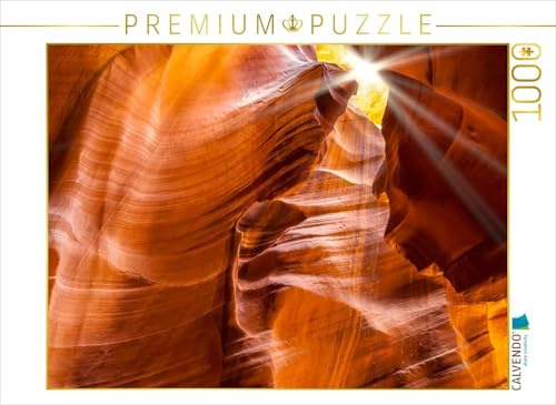 CALVENDO Puzzle Arizona Antelope Canyon Felsspalte | 1000 Teile Lege-Größe 64 x 48 cm Foto-Puzzle für glückliche Stunden