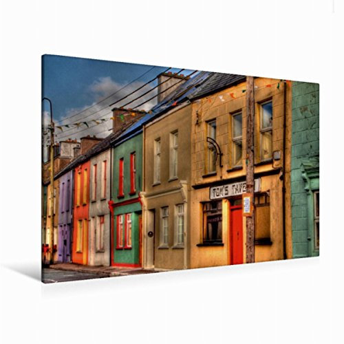Premium Textil-Leinwand 120 x 80 cm Querformat Premium Textil-Leinwand 120 cm x 80 cm quer Cahersiveen, Irland | Wandbild, HD-Bild auf Keilrahmen, Wanddekoration, Kunstdruck von Christoph Stempel