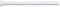 Spirella, Barre de Douche Droite Spirille 1009913 Malta en Aluminium Laqué Blanc, Ajustable de 125 à 220 cm, Dimensions 127x3x3 cm, Idéale pour Salle de Bain, Taille 125-220 cm, Couleur Blanc