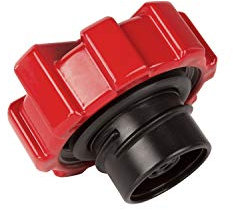 Rugged Ridge 11229.12 Elite Tankdeckel, Aluminium, Rot; 01-Heute Jeep Wrangler, Gladiator TJ/LJ/JK/JKU/JL/JT