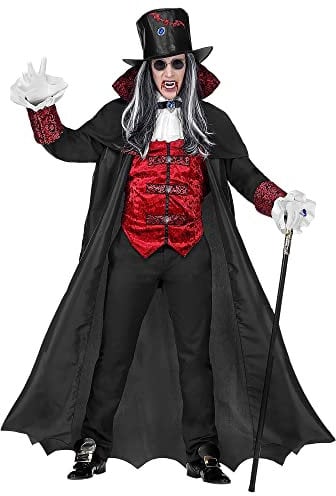 W WIDMANN MILANO Party Fashion - Kostüm Vampire Lord, Dracula, Faschingskostüme, Halloween